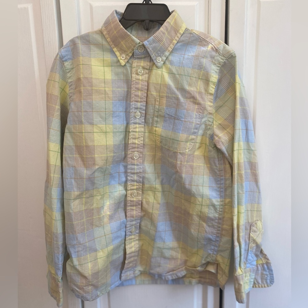 Eland pastel, long sleeve button down